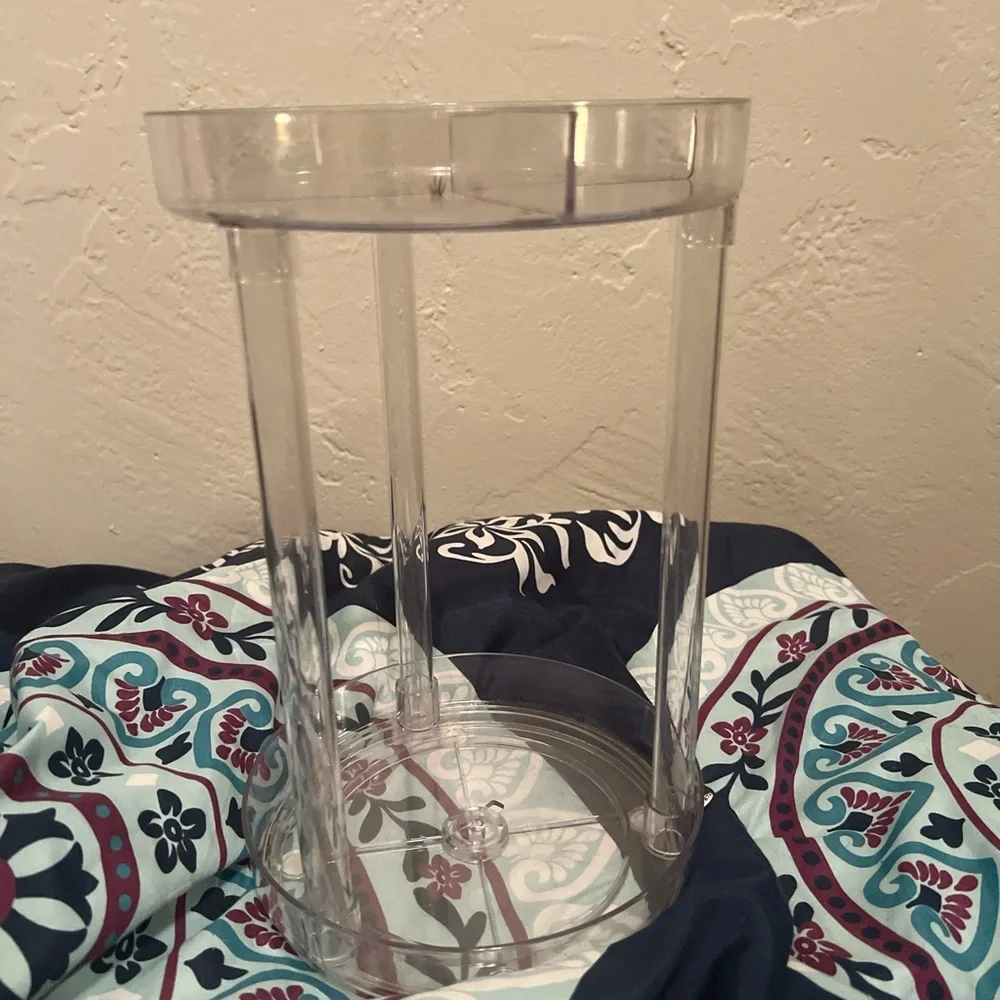 Clear Acrylic Cylinder Display Stand